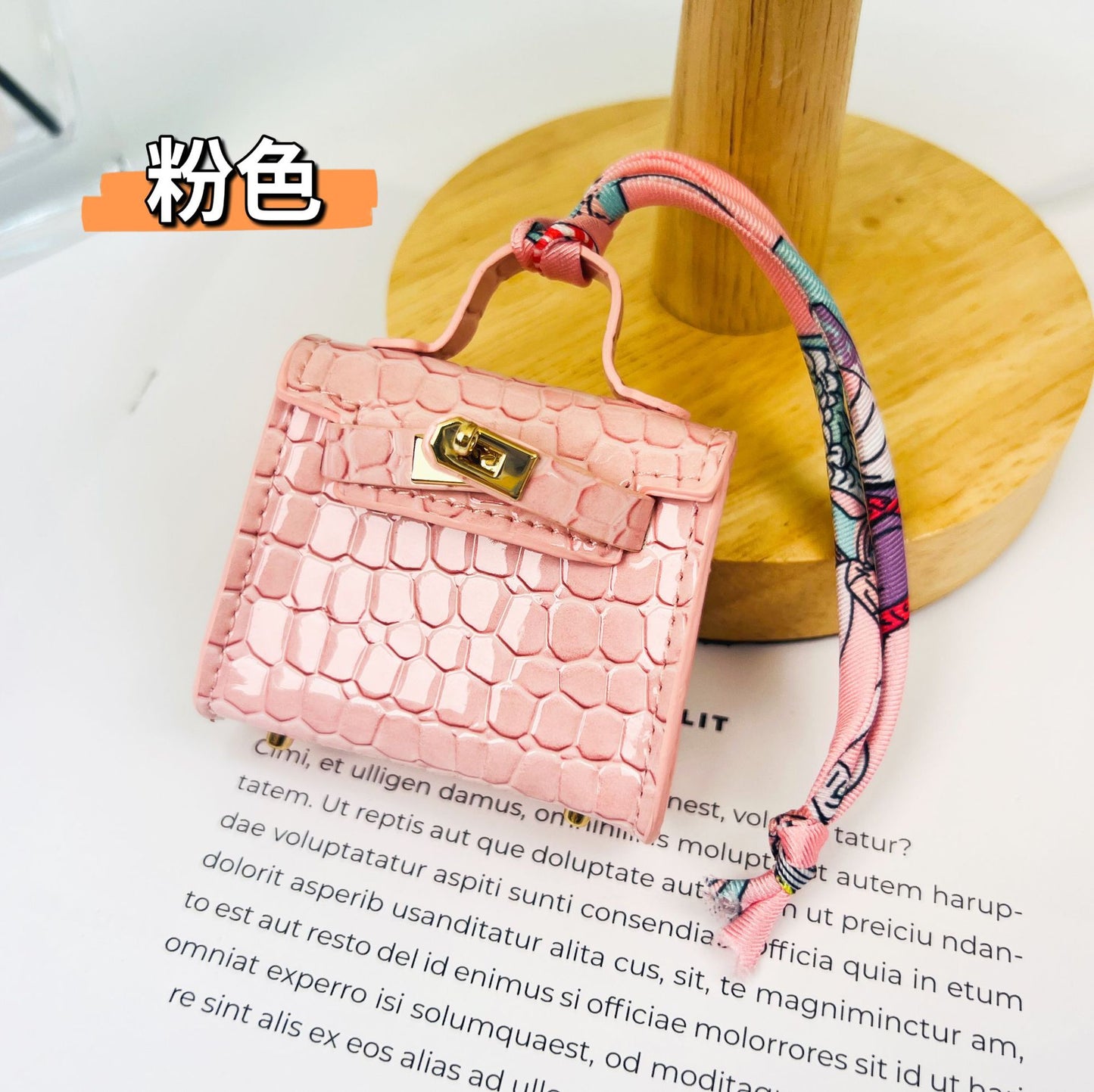 K9 Mini Crocodile Pattern Bag