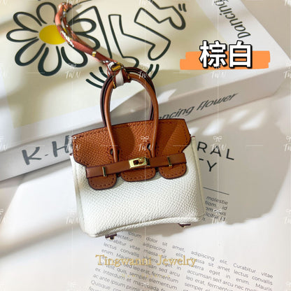 K4 Mini Two-Tone Handbag