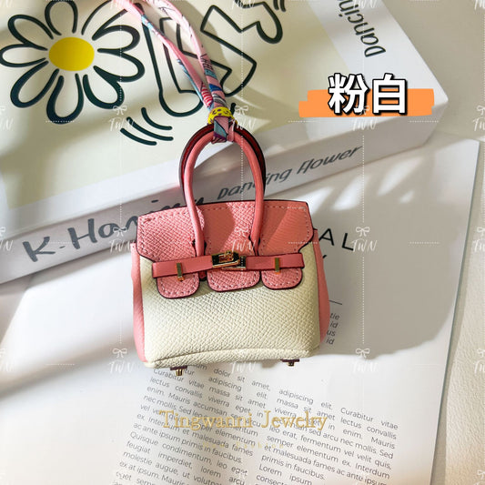 K4 Mini Two-Tone Handbag