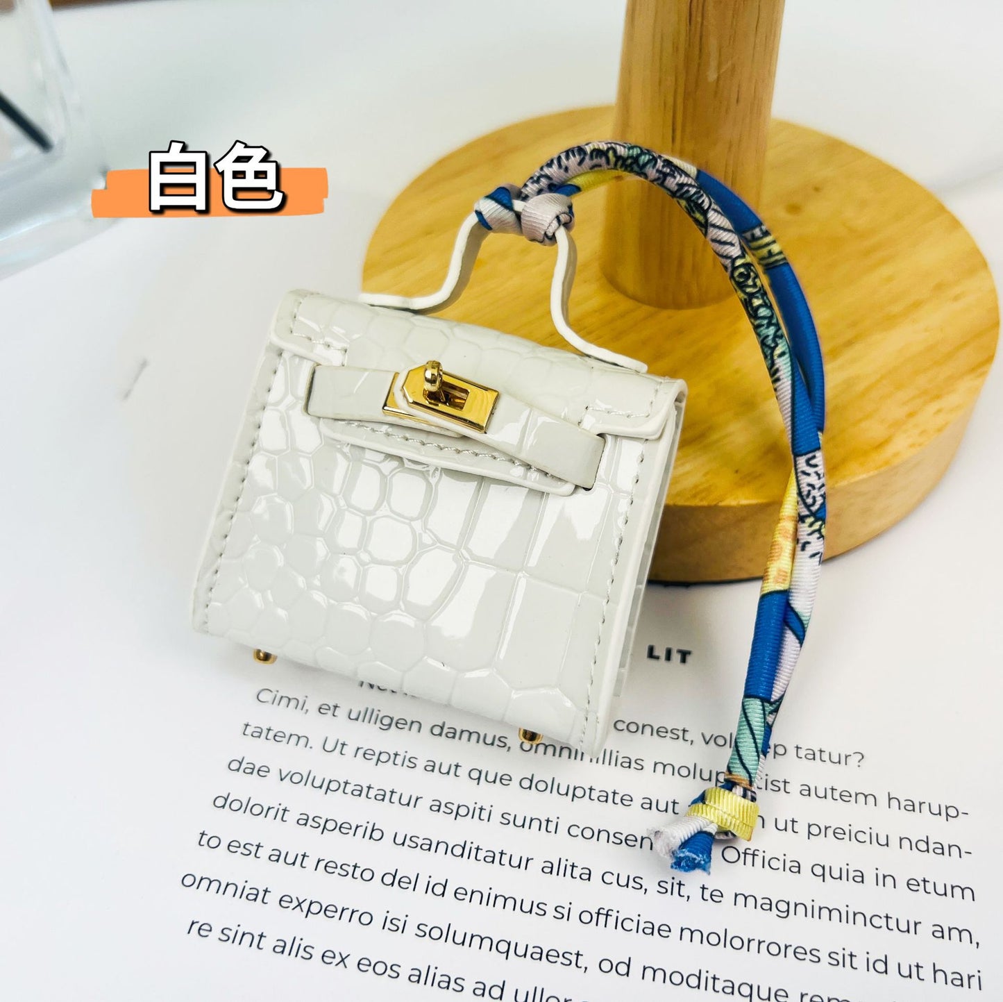 K9 Mini Crocodile Pattern Bag