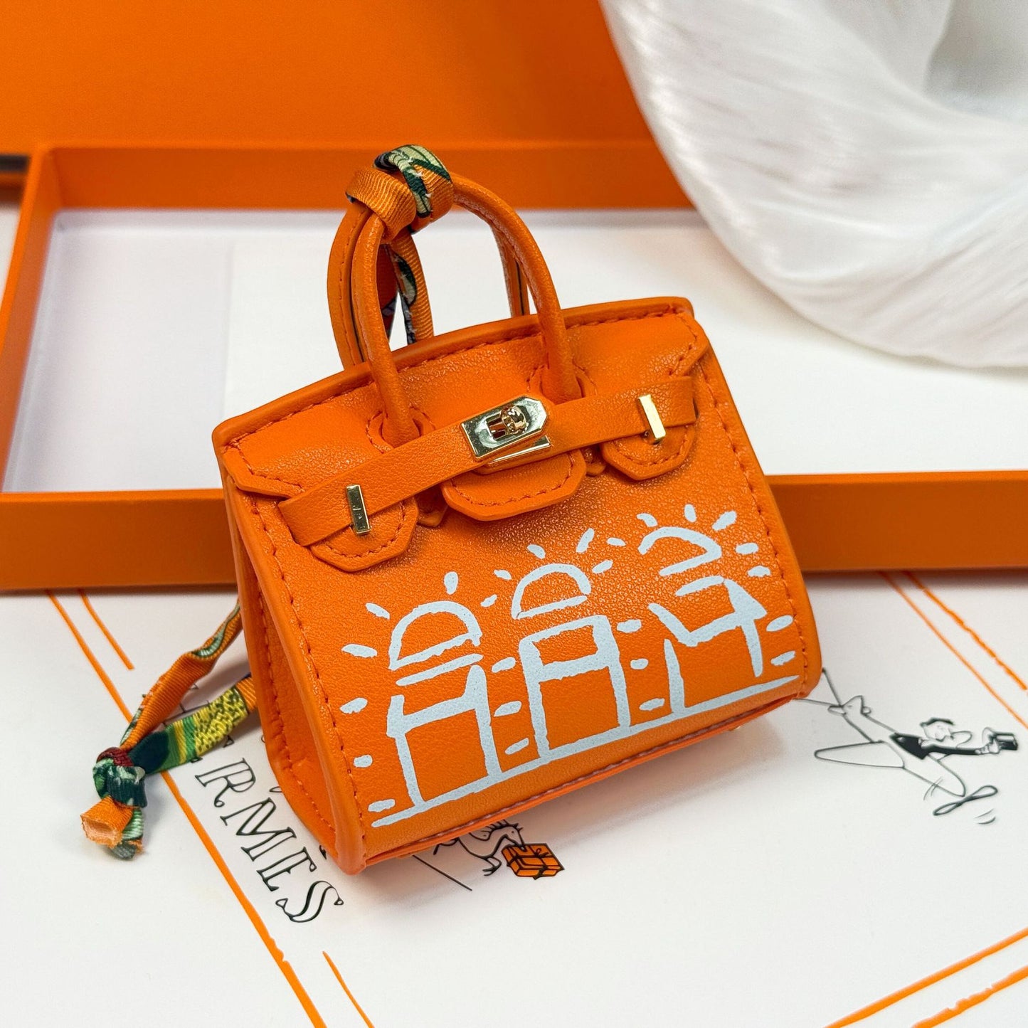 K11 Mini Painted Little House Bag