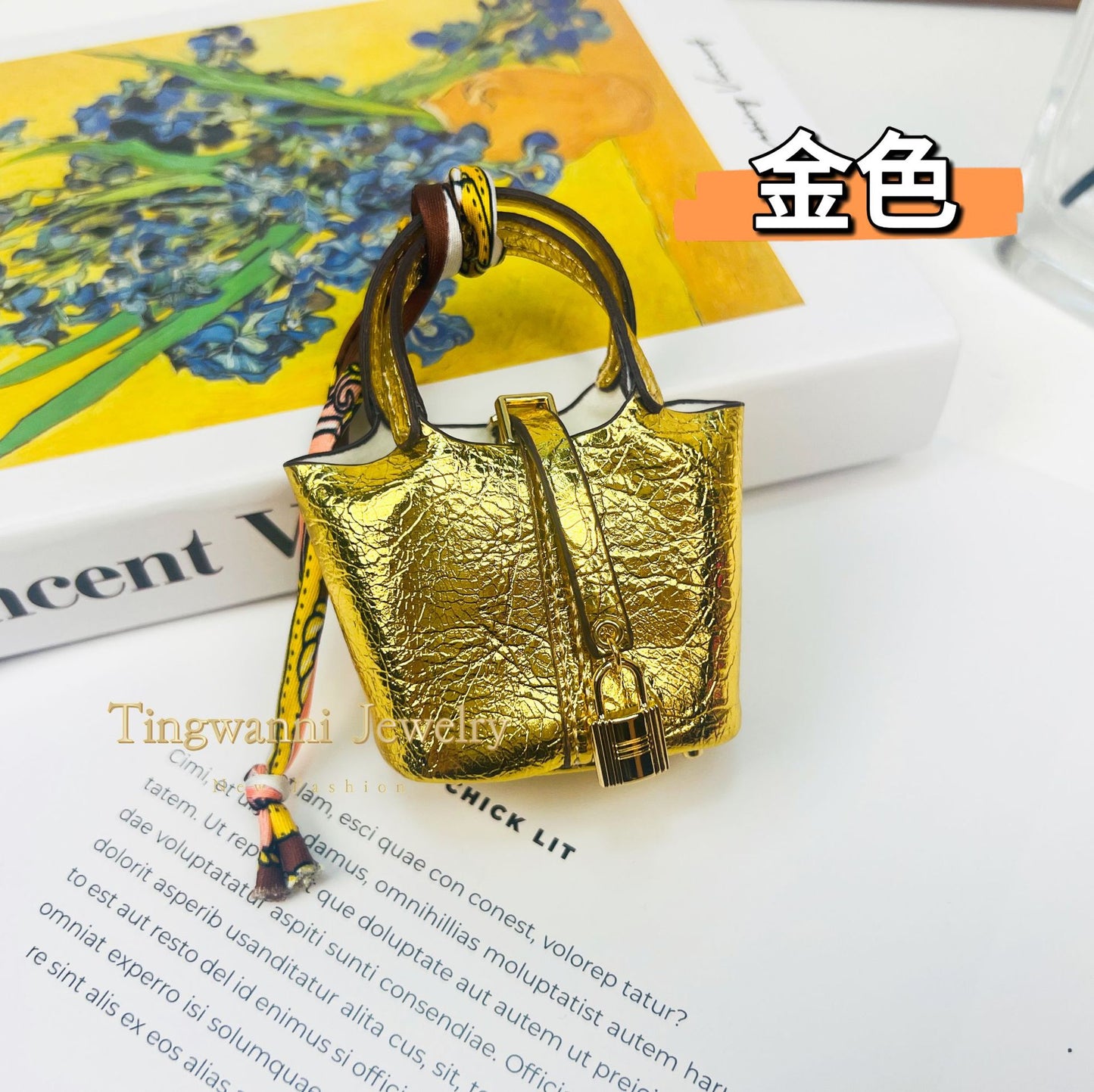 K7 Mini Solid-Color Bucket Bag