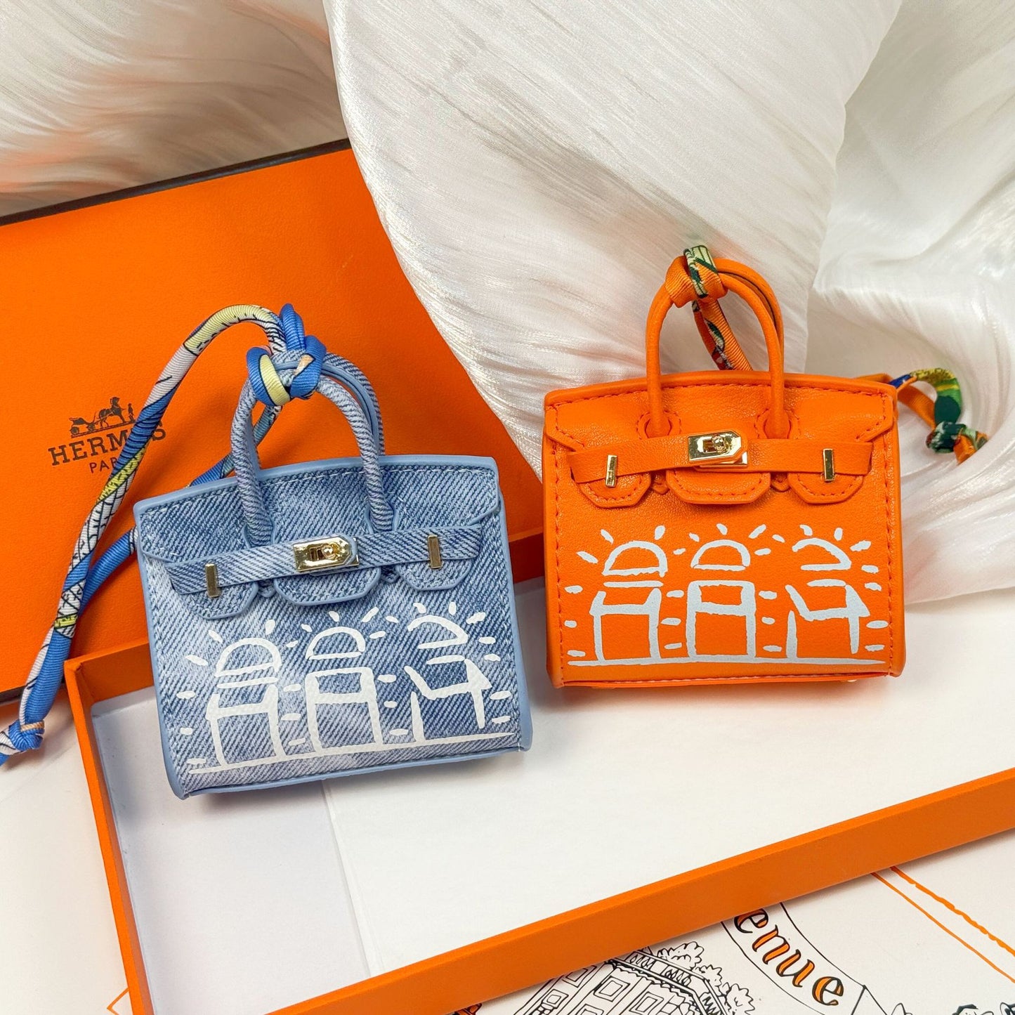 K11 Mini Painted Little House Bag