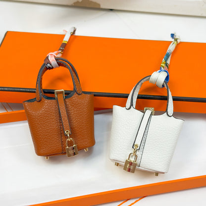 K7 Mini Solid-Color Bucket Bag