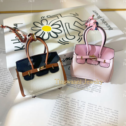 K4 Mini Two-Tone Handbag