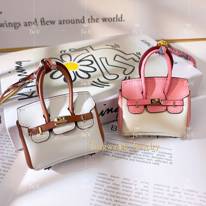 K4 Mini Two-Tone Handbag