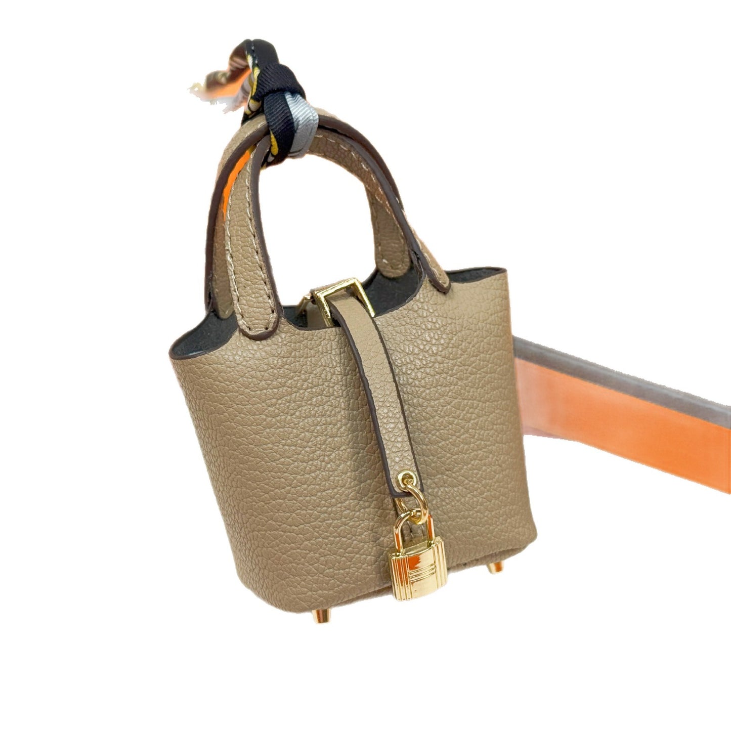 K7 Mini Solid-Color Bucket Bag