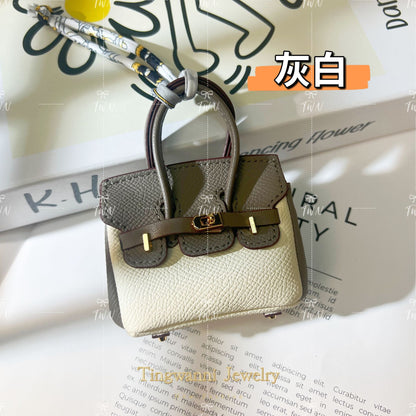 K4 Mini Two-Tone Handbag