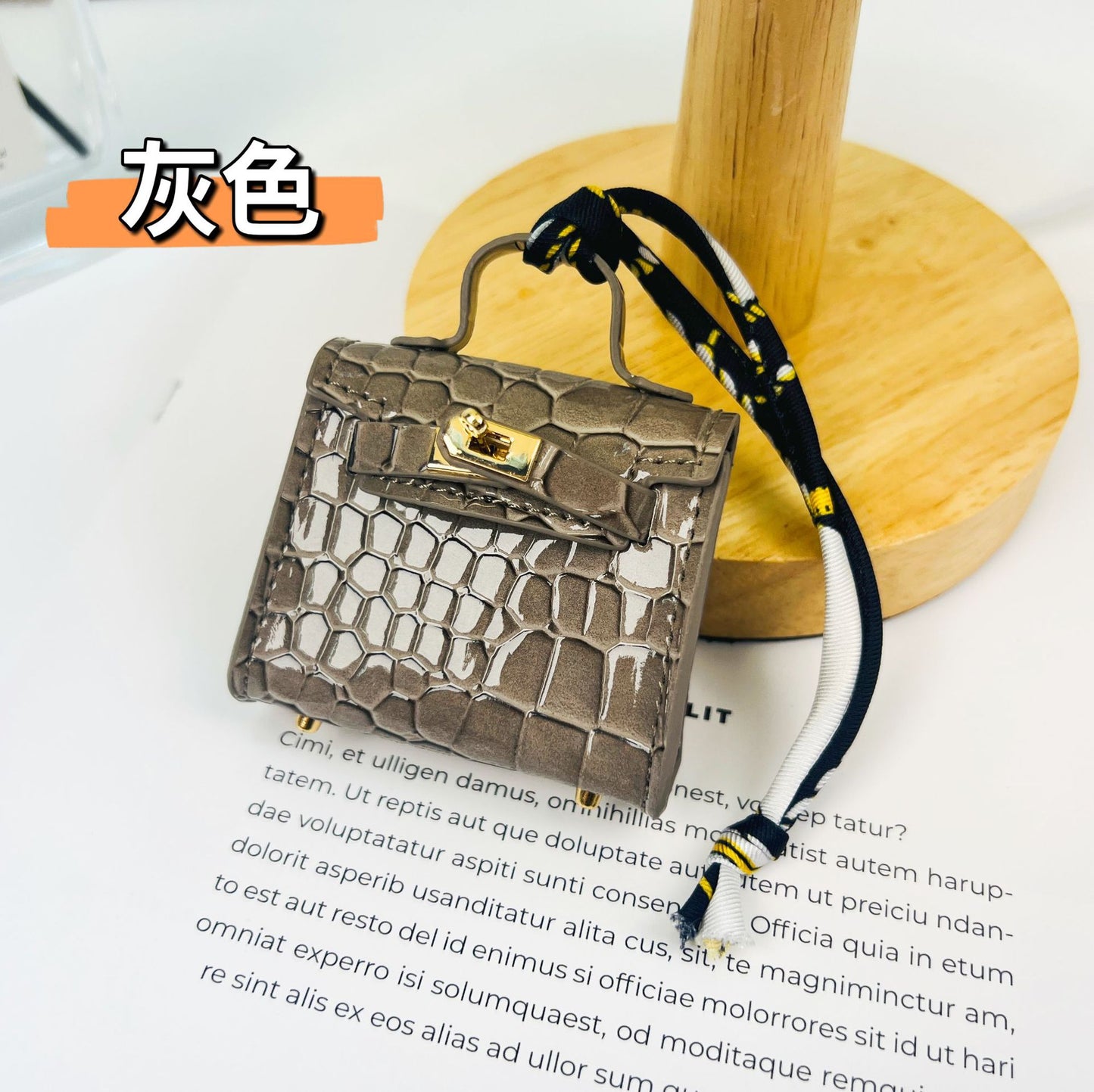 K9 Mini Crocodile Pattern Bag